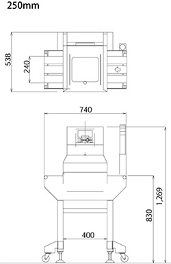 PCS-3001 Pin Hole Seal Leak Detector