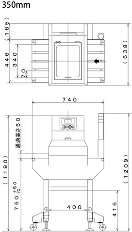 PCS-3001 Pin Hole Seal Leak Detector